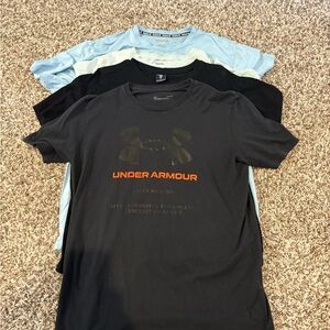 Bundle New- 4 shirts- 4 name brands- selling all in one bundle, 
Large